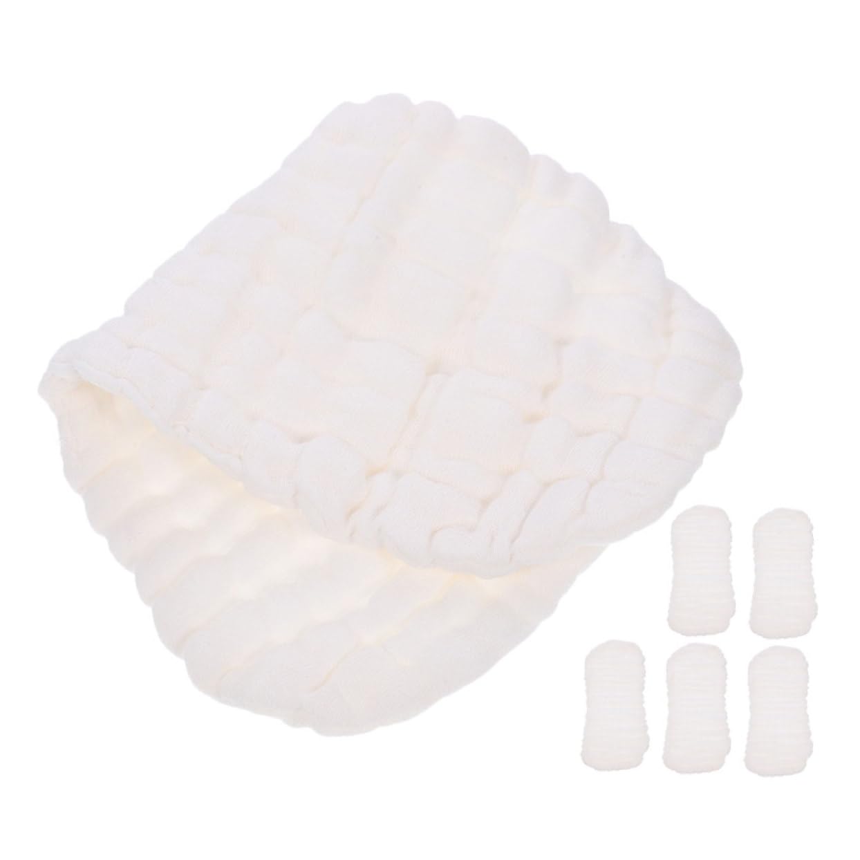 Toddmomy 6pcs Cotton Diaper Liners Washable Reusable for Babies Newborn/Infant Diaper Inserts for Cloth