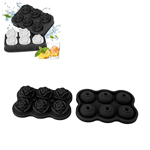 Bandeja de Hielo de Silicona Flexman con 6 Cubos y Tapa miniatura 7