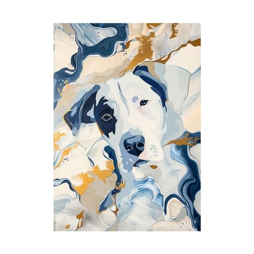 Décoration d’art d’impression haut de gamme avec cette toile intissée abstraite