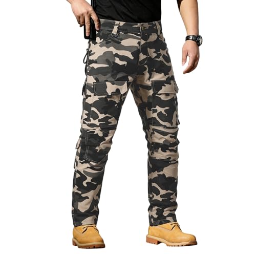 Jogging anti sécurité robuste TOFOTL pantalon treillis homme pour le trekking et la moto