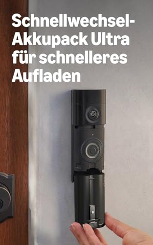 Ring Akku-Video Doorbell Pro (Neueste Gen.) Retinal 4K & 10x-Zoom + 0€ Innenkamera Plus Retinal 2K | Kabellos | Dämmerlicht | Alexa… – Ansicht 4