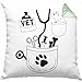 Trendation Tierarzt Kissen mit F&uuml;llung 40x40 Geschenk f&uuml;r Tier&auml;rztin Geschenkidee Lustiger Spruch (Gr&uuml;n)