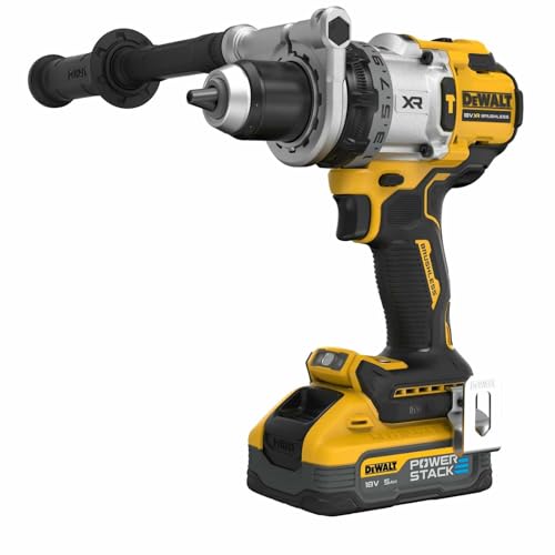 Perceuse Visseuse DeWalt DCD1007H2T-QW – 18V Brushless, 2 Batteries 5.0Ah - vue 4