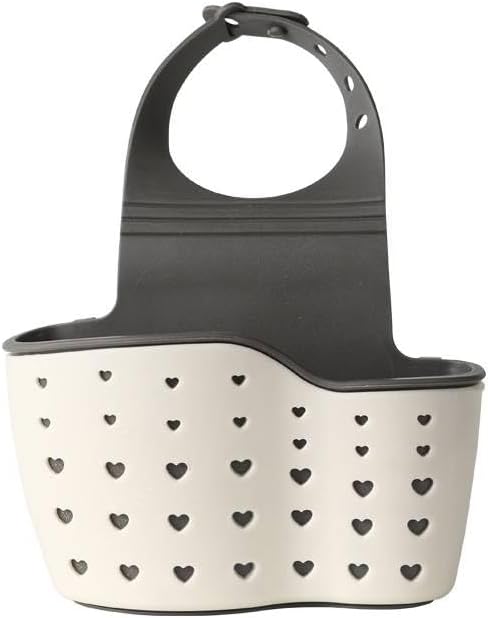 Zoylofg Sponge Holder, Kitchen Sink Kitchen Organizer, Soap Sponge Drain Rack, Kitchen Sink Sponge Holder, Tableware Drainer Portable Hanging Drain Basket, Kitchen Sink Accessories