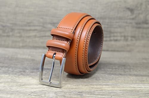 Ashford Ridge Mens 33mm Double Loop Leather Belt3