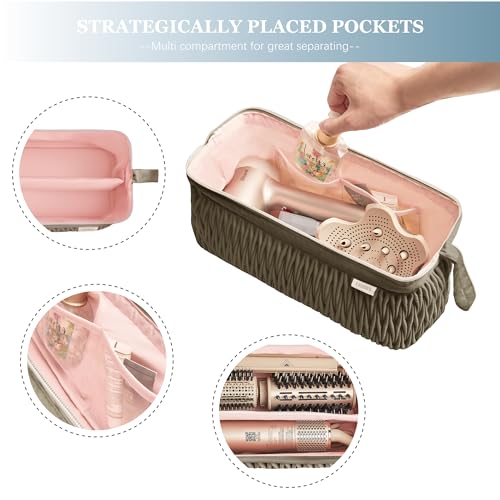 Image of Leudes Dy son Airwrap Travel Case for Shark Flex Style Fusion Hair Dryer