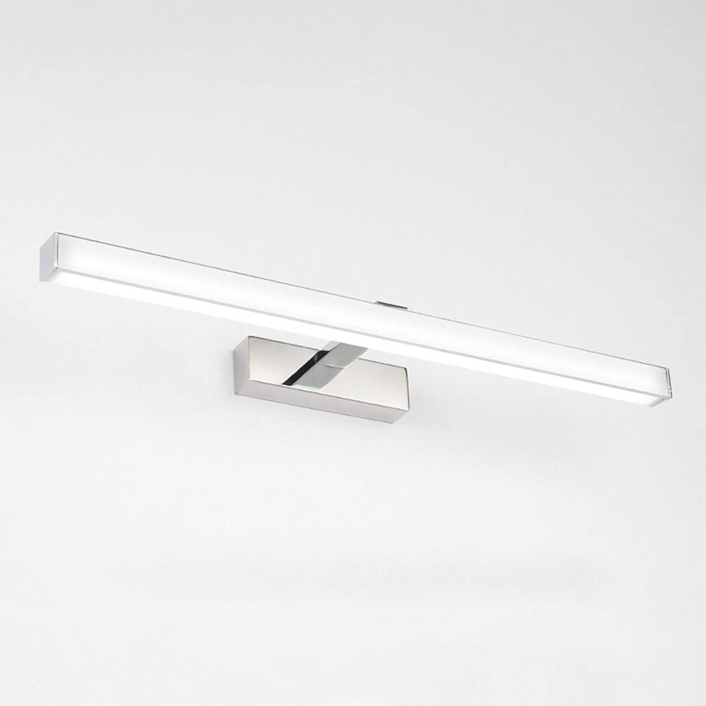 Luce da Trucco a Led, Lampada Frontale per Specchio Del Bagno, Illuminazione da Parete per Trucco con Paralume in Acrilico, Luci Frontali per Specchi Cromati, Luci per Armadi/3000K