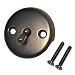 DANCO Overflow Plate with Trip Lever, Oil Rubbed Bronze, 1-Pack (89472)