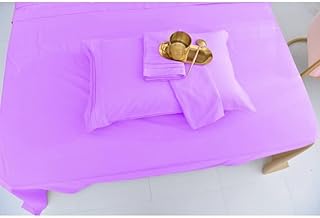 4 Piece Graceful Luxurious Rayon Bamboo Sheets California King Size | Modern Super Classic Smooth Perfect For Everyday Use | Aesthetic Bedding Wrinkle Free Durable Subtle Style Lavender Lilac Shade