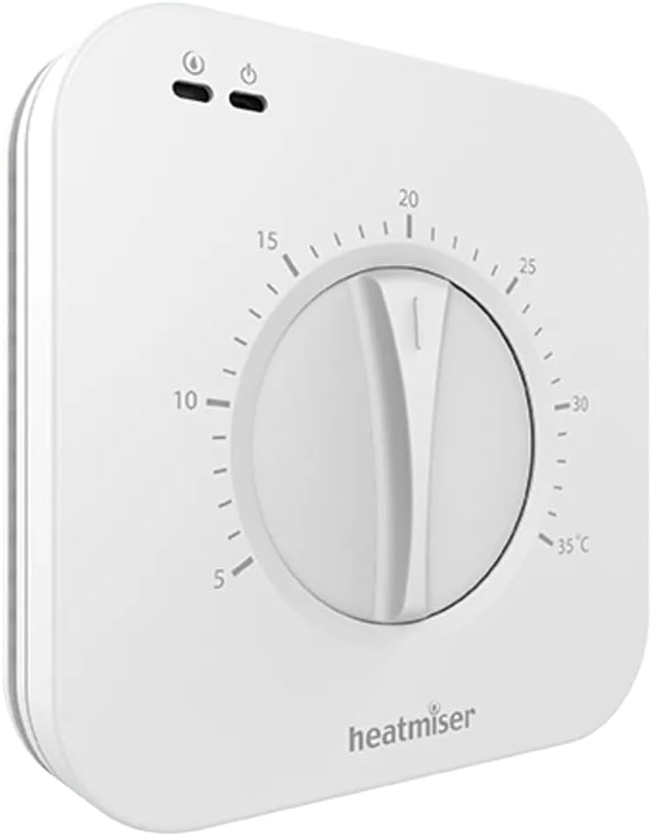 Heatmiser DS1 Thermostat, White