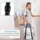 VENO Multifunktionaler Umzugstaschen mit verstellbaren Rucksackgurten,Umzugskartons ersetzen,kann als Aufbewahrungstasche, Umzug, Rucksack und Reisetasche (Transparent, 2er-Pack)