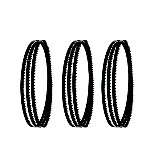 XWTOOL 3 uds Hoja de Sierra de Cinta 1790mm Madera 6 tpi 1790x6 35x0 35mm Accesorios de Herramientas
