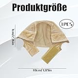 Zoom IMG-1 wig cap beige a forma Zoom IMG-1 wig cap beige a forma