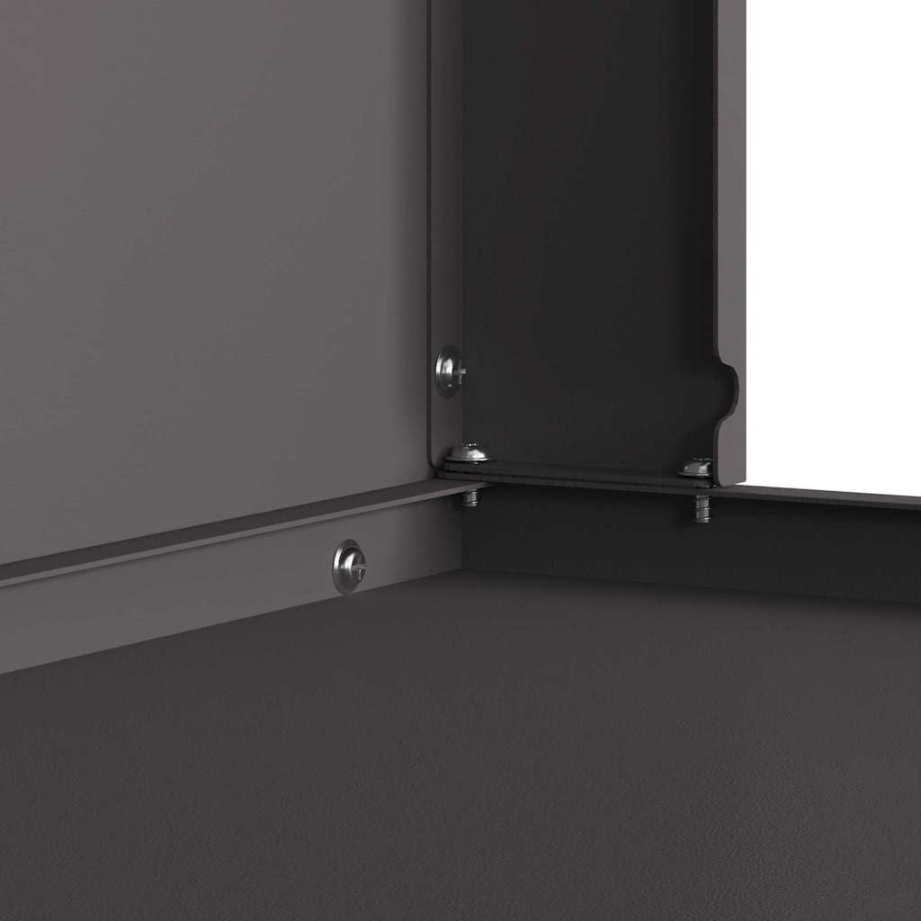 Stal ogrodowa 80 x 50 x 96 cm czarna