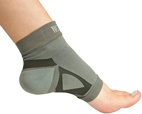 Small/Medium : Brownmed Nice Stretch Plantar Fasciitis Sleeve, Sock Bamboo Charcoal Fiber material, anti-bacterial and deodorizing, may help improve circulation for pain relief, Small/Medium, Single