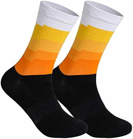 rennrad socken orange Km Radsocken Mountainbike Radfahren Sport Socken / Rennradsocken, Orange, 39 to 45 Sport & Freizeit Color:Royal Navy | ChromaPop Everyday Blue Mirror Distortion Pedal Settings and safety-pickeball-glasses Ferse und Zehenkappe sind