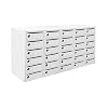 FixtureDisplays 30-Slot Cell Phone Storage Station Lockers with 5.5"L Slot Works for Mini, Assignment Mail Slot Box 15254-NEW No Charging Capability - for Charging Lockers Purchase SKU 15252.