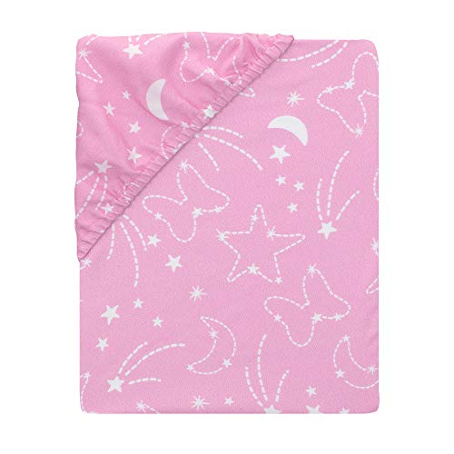 Lambs & Ivy Disney Baby Minnie Mouse 4 Piece Nursery Crib Bedding Set, Pink #TOP5