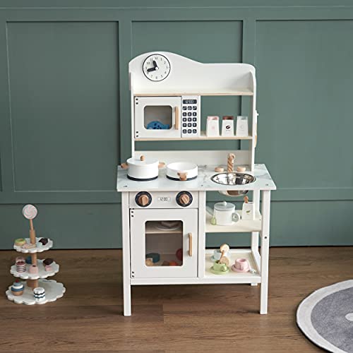 Kitchen & Food Toys Pretend Play Kidoz Signature Large Toy Kitchen Pink