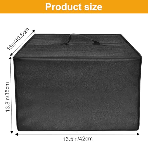 Image of Toaster Oven Air Fryer Cover, Heat-Resistant Waterproof Dust-proof Kitchen Appliance Covers Compatible with Cuisinart TOA-60 65 70 Convection Toaster Oven Air fryer
