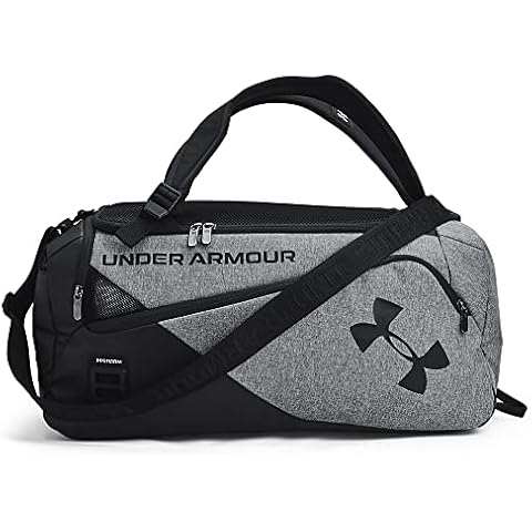 Bolsa de deporte Under Armour Contain Duo Duffle gris Cover