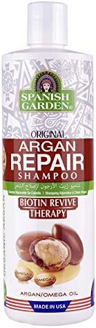 شامبو علاج الشعر بزيت الارغان من سبانيش – 450 مل