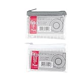 レック 透明ポーチ 文具小物ケース スモール 約12x8cm 0459/352031 まとめ買い 150個 セット