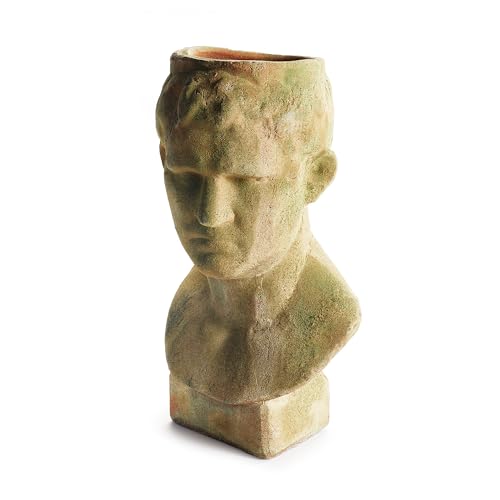 Napa Home & Garden, Weathered Garden Male Bust Planter