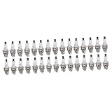 Yardwe 30 Piezas De Uso De La Máquina Portátil Reemplaza Bujía Color Jardinería Recortadoras Sierras Boquilla Motosierra Strattons Cepillo Mixto Para...