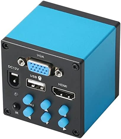 顕微鏡 1080P 16MP HDMI 工業用デジタル顕微鏡カメラ Uディスク、ズーム 100X 120X 130X-Cマウントレン