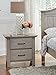 Soho Baby Chandler Premium 2-Drawer Nightstand, Stone Wash