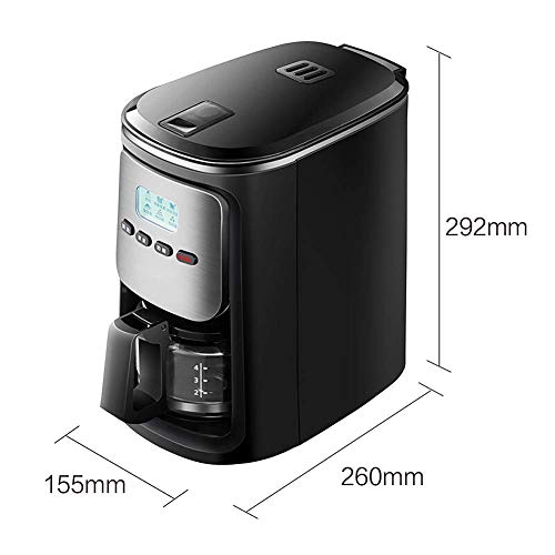 Cafetera automática con molinillo y 0.6 L de capacidad miniatura 6