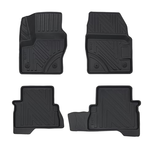 Tapis de sol Ford Kuga 3 avec bord haut de 5 cm pour retenir l'eau et les saletés