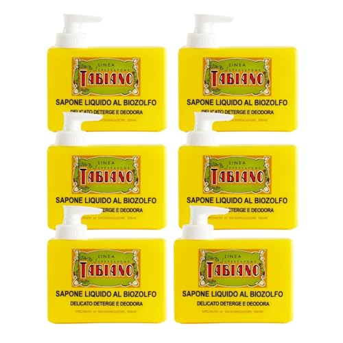 Pilogen Carezza - Supersapone Tabiano, Sapone Liquido al Biozolfo, con