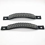 Bartact TAOGHRPBG - Wrangler JK Rear Side Sound Bar Paracord Grab Handles (Pair) - Made in USA -...