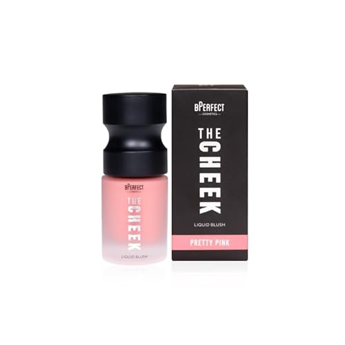 BPerfect The Cheek Liquid Blush – Shade: Pretty Pink – Pink with Coral Notes – 15ml