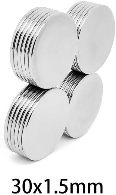2/5/10/15/20/50PCS 30x1.5 Round Search 30mmx1.5mm Disc Permanent Neodymium 30x1.5mm 30 * 1.5 magnet(20PCS)