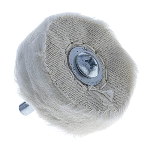 Universal Tool Polishing Buffing Wheel 2 Inch Diameter Soft Muslin Cloth Layers