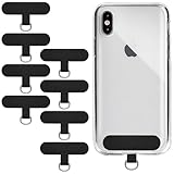 Largement utilisé: ces robinets de fermeture à glissière pour téléphone portable sont faciles à installer et à utiliser et conviennent à la plupart des fermetures à glissière au cou et au poignet avec fermeture à glissière. Cela améliore non seulement la sécurité, mais peut également être utilisé pour sécuriser les clés, les portefeuilles, les documents d'identité, etc.