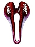 SMP Unisex – Erwachsene Carbon Sattel, Rot, Einheitsgröße