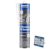 CANOPUS Paintable RV, Caravan Adhesive & Sealant Black, 280ml NON TOXIC Weatherproof Caravan Roof Sealant, for Indoor and Outdoor Use, Ideal for Metal, Glass, Wood, Concrete, Brick and Tiles - Image 1