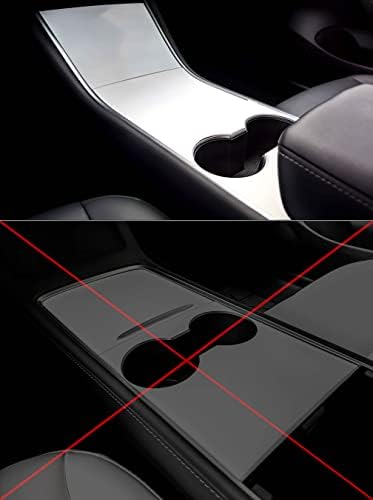 EV Wraps Tesla Model 3 / Model Y Center Console Wrap - Matte White (Gen 1.0)