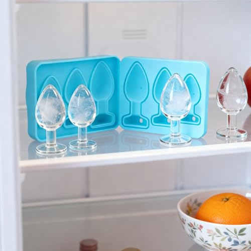 Molde de silicona para cubitos de hielo divertido 4 piezas miniatura 7