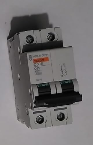 Interruttore Magnetotermico Ic60N 2P C 63A 6000A