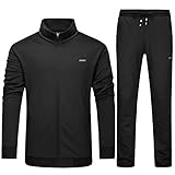 Sweatsuit for Men Tracksuits 2 Piece Sets Tracksuits for Men Sports Jacket and Pants Set Running Sets Jogger Sets for Men Casual Suits