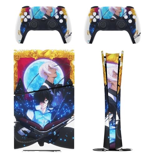 PS5 Slim �f�W�^���� �X�L���V�[�� ���@�j�^�X�̎�L PlayStation 5 �ی�X�e�b�J�[ ���^�X�L�� �ی�V�[�� �S�ʕی� ���ʑΉ������ʑΉ� �ϋv�� �w��/��/����/�ق���h�~ ���B�� �C�A�[�� �U�M�ǂ� ��G��ǂ� �{�̂ƃQ�[���R���g��