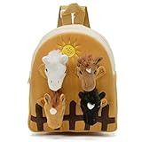 Unipak 7177FA-H Farm Horse Animal Backpack, 11-inch Height