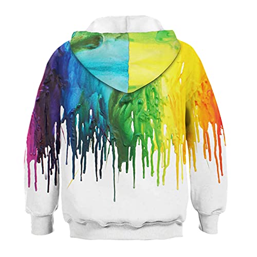 Kids Boy Girl Pullover Hoodie Y2K Hooded Sweatshirt Long Sleeve Shirt Top 3D Print Fashion Fall Winter Clothes2