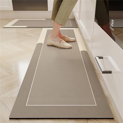 Kitchen Rug, Kitchen Mat, Kitchen Rugs, Kitchen Mats Non Slip, Kitchen Floor Mats, Kitchen Carpet, Washable Kitchen Rugs, Rugs For Kitchen, Super Abso