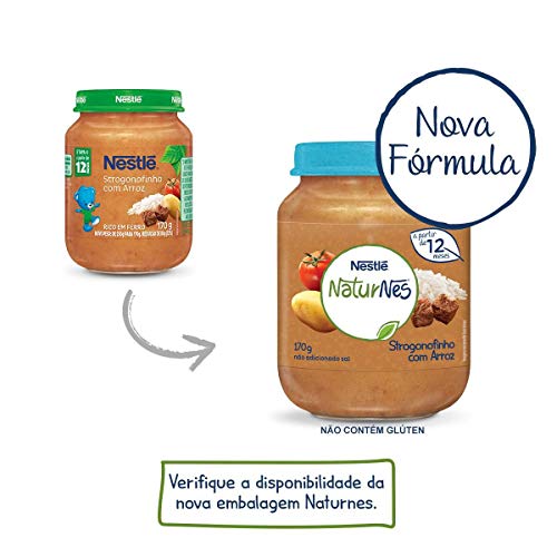 Papinha, Strogonofinho Com Arroz, Nestlé, 170g